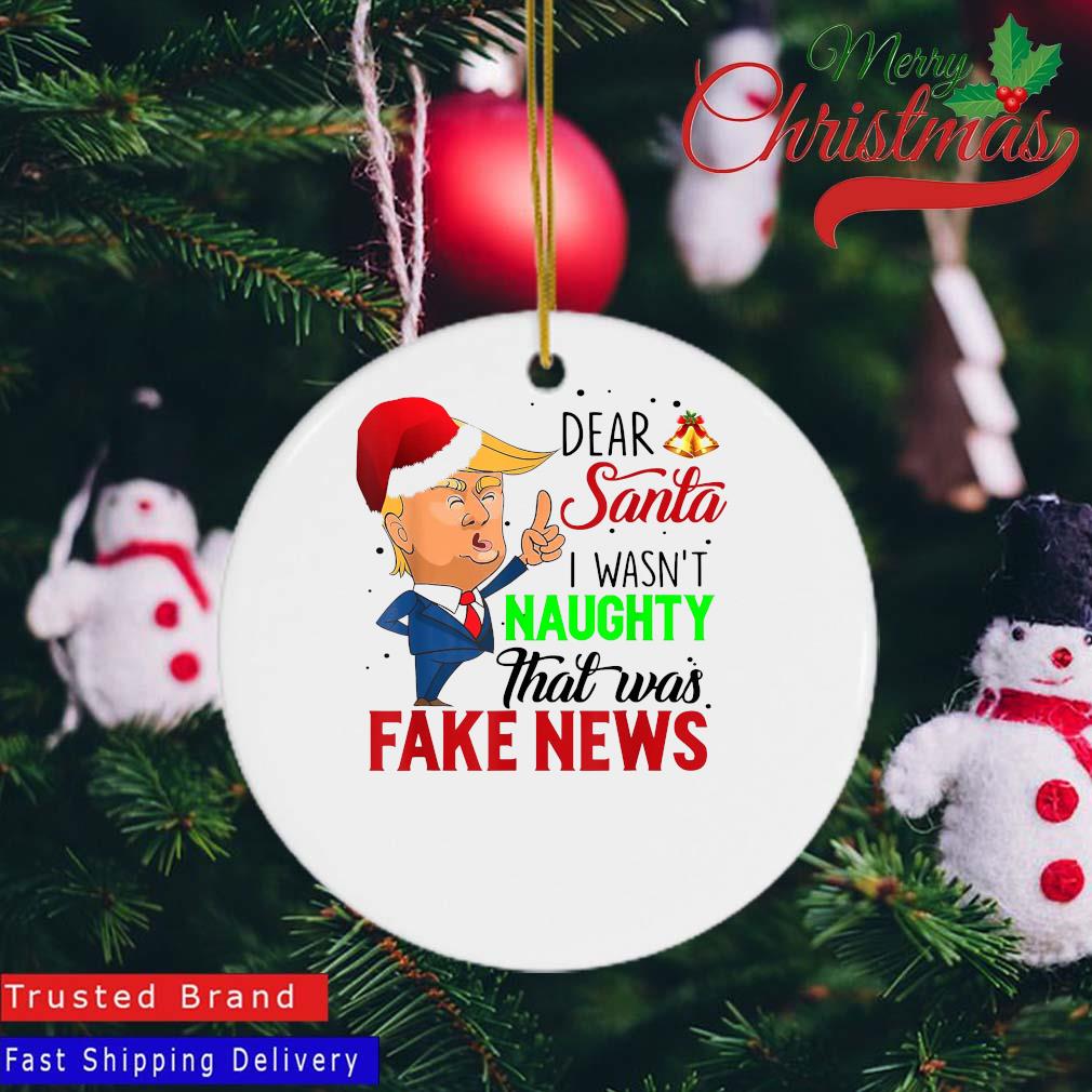 FREE Decal Donald Trump MAGA Christmas Tree Ornament 