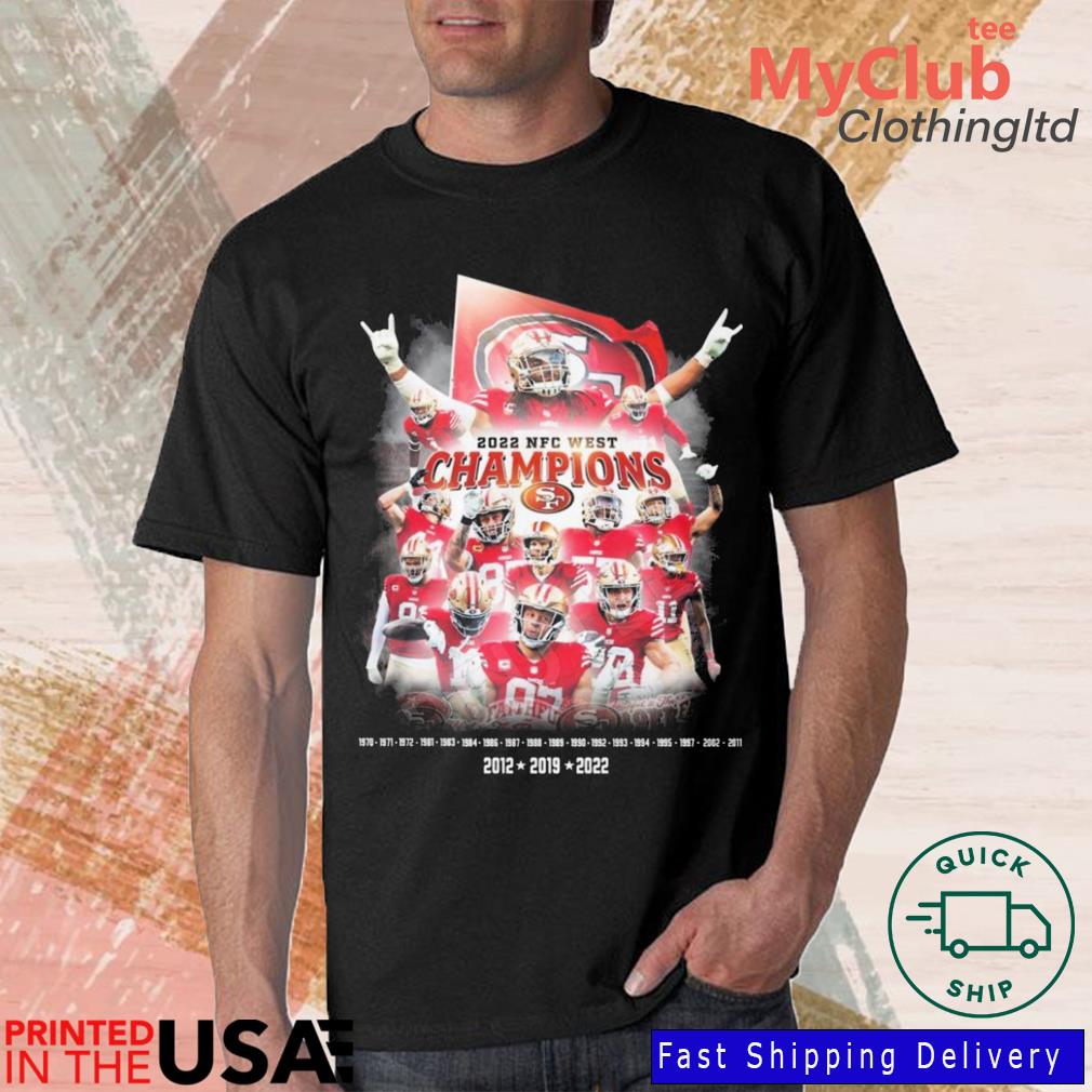 2022 NFC West Champions San Francisco 49ers Shirt, hoodie, sweater, long  sleeve and tank top
