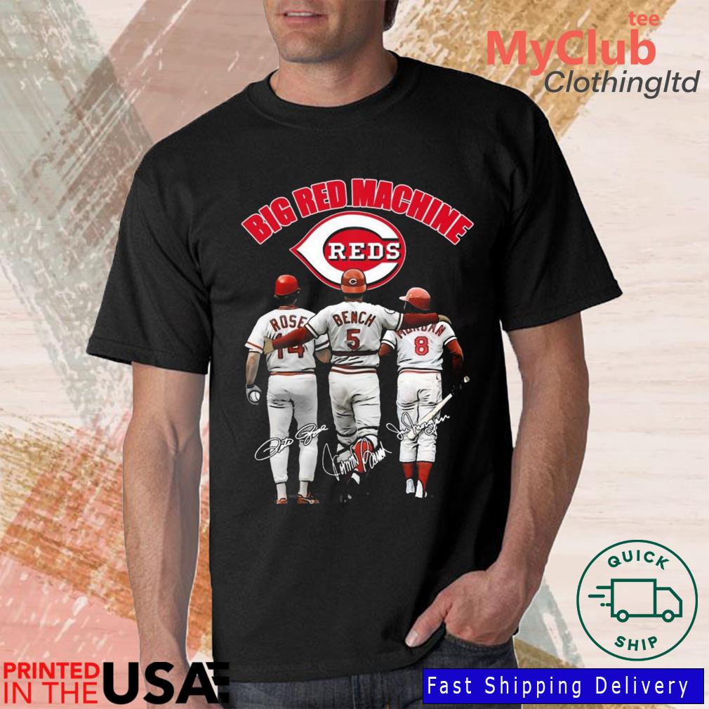 Big Red Machine Rose Bench Morgan Cincinnati Reds Shirt, hoodie, sweater,  long sleeve and tank top