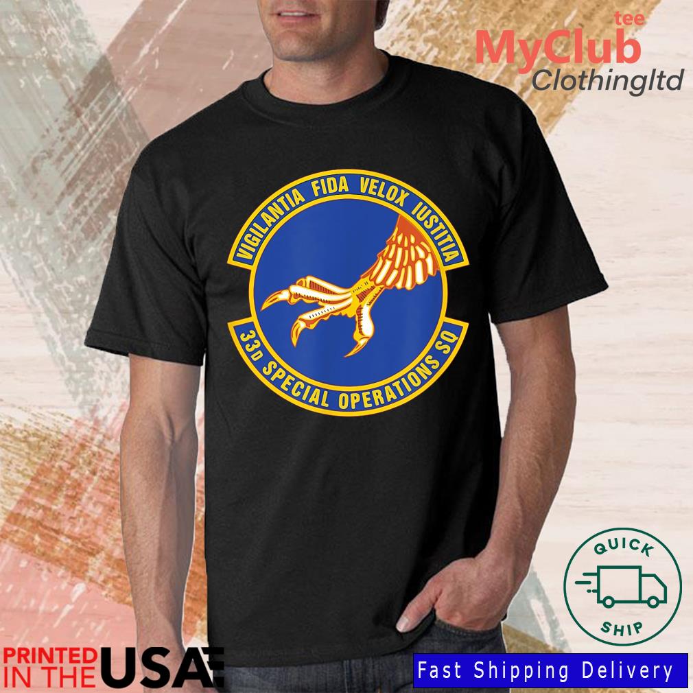 33Rd Special Operations Squadron shirt