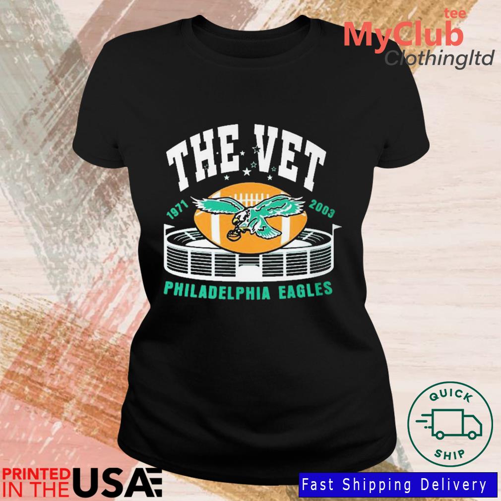 Philadelphia Eagles Stadium The Vet Philadelphia Eagles Shirt Ladies Tee