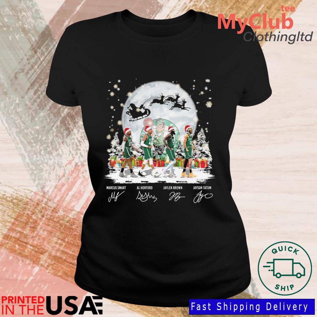 Boston Celtics Abbey Road 2022 Merry Christmas Signatures Ornament, hoodie,  sweater, long sleeve and tank top