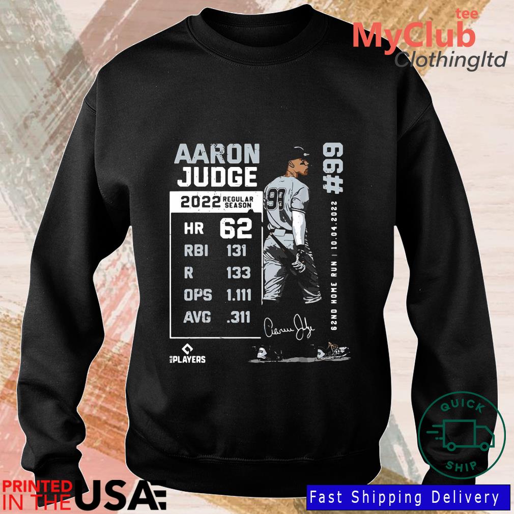 Aaron Judge 2022 Regular Season Shirt - Lelemoon