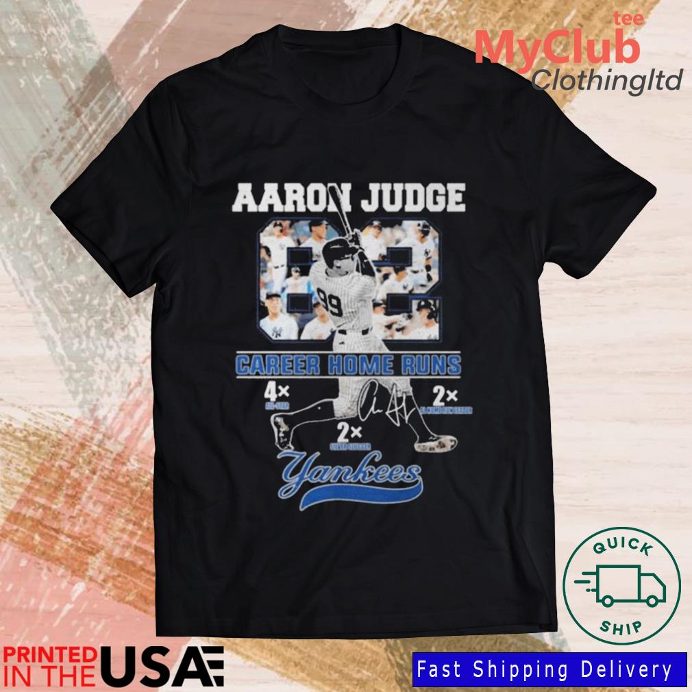 The Yankees Aaron Judge 62 Home Run signature shirt, hoodie, sweater, long  sleeve and tank top