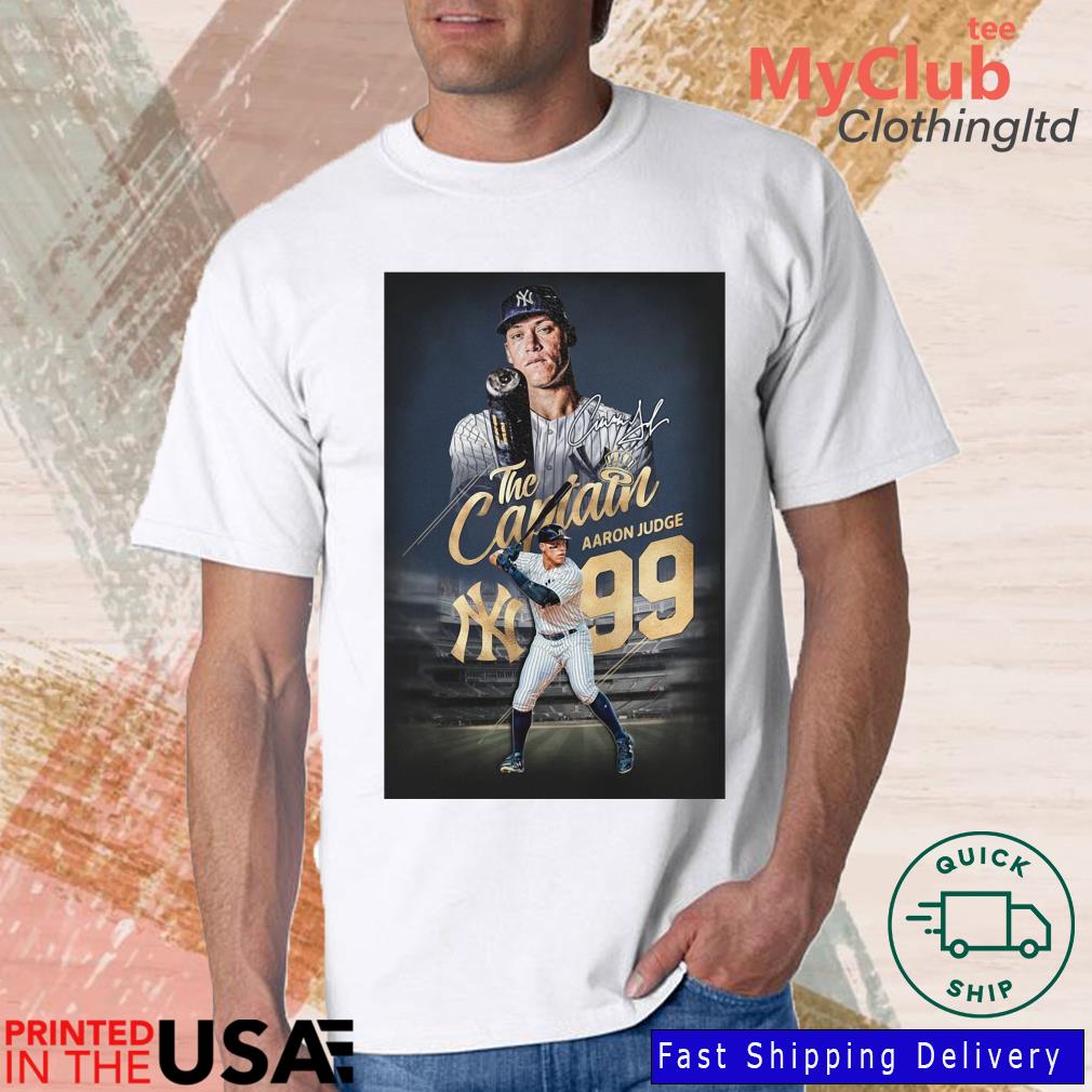 Aaron Judge 99 The Captain Signature Shirt, hoodie, sweater, long sleeve  and tank top
