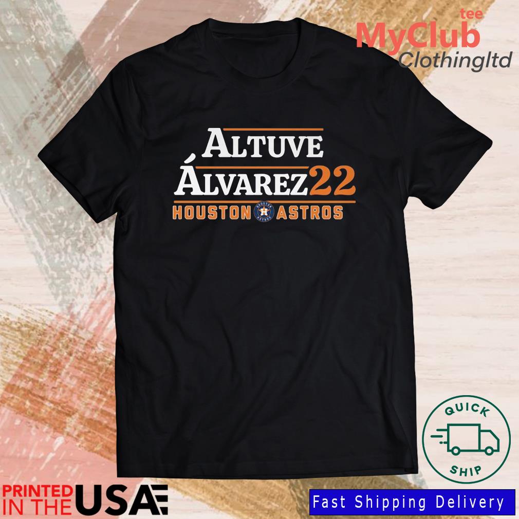 Official Altuve Alvarez 22 Houston Astros shirt, hoodie, sweater