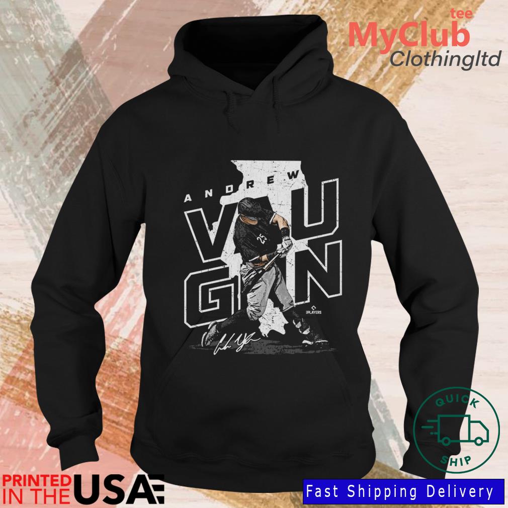 Andrew Vaughn Chicago White Sox Player Map signature shirt, hoodie