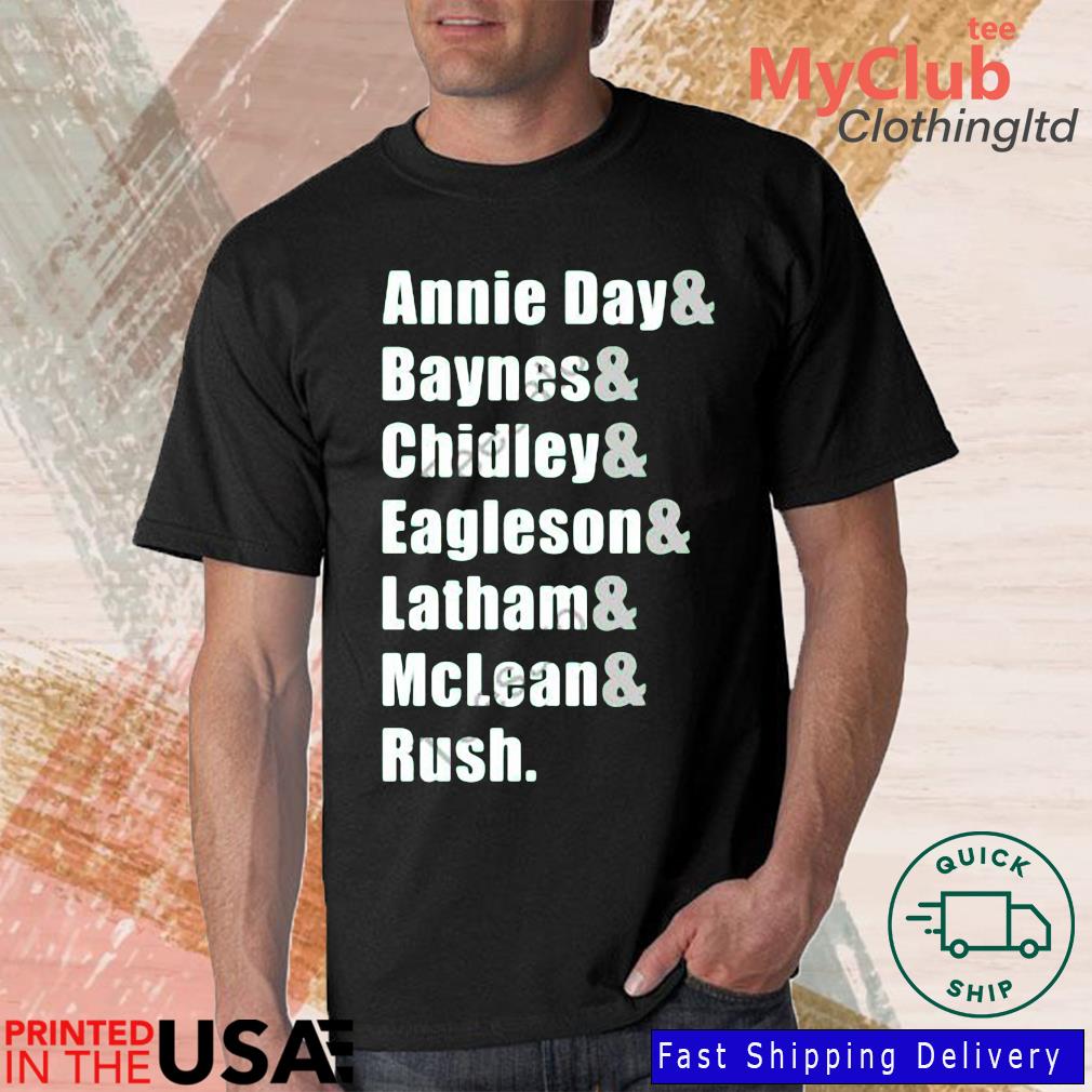 Annie Day Baynes Chidley Eagleson Latham Mclean Rush Shirt