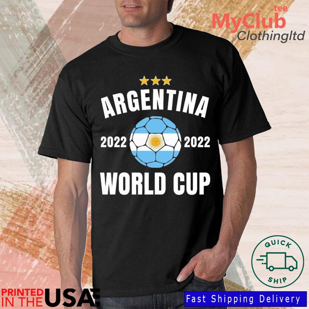 Argentina National Football Team We Are The Champions World Cup 2022 T-Shirt