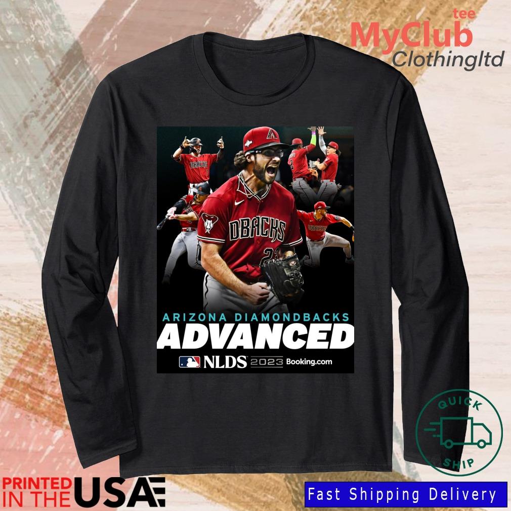 Arizona Diamondbacks Advance To 2023 Mlb Nlds Embrace The Chaos T-shirt,Sweater,  Hoodie, And Long Sleeved, Ladies, Tank Top