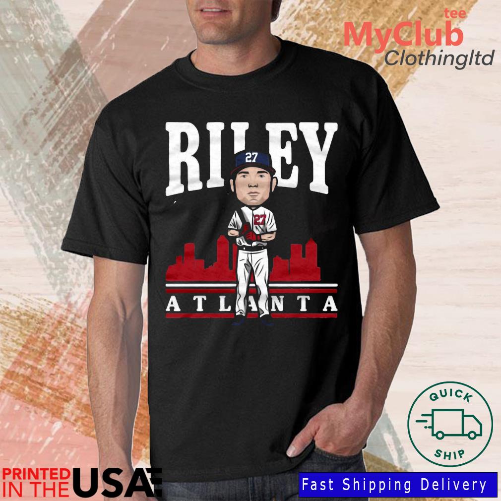 Austin Riley Atlanta Bold Number Baseball Shirt, hoodie, sweater,  longsleeve and V-neck T-shirt