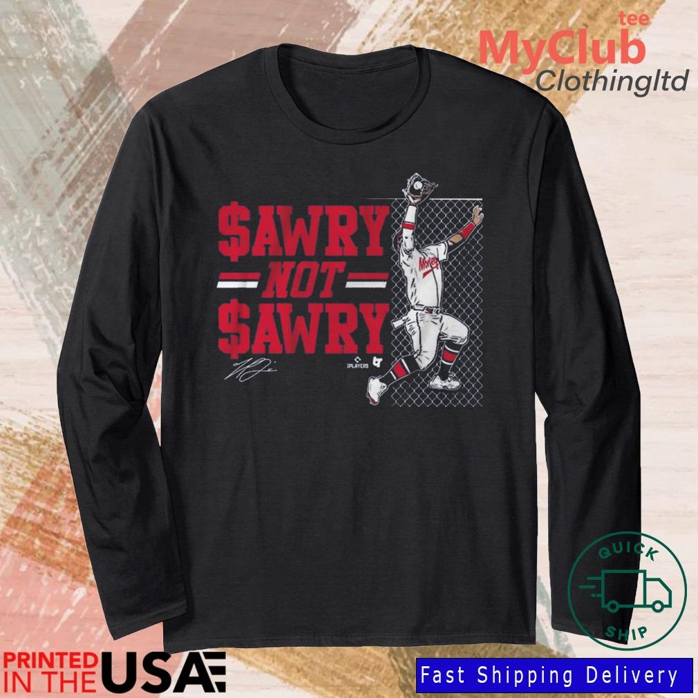 Official Sawry not sawry catch michael Harris iI signature shirt, hoodie,  sweater, long sleeve and tank top