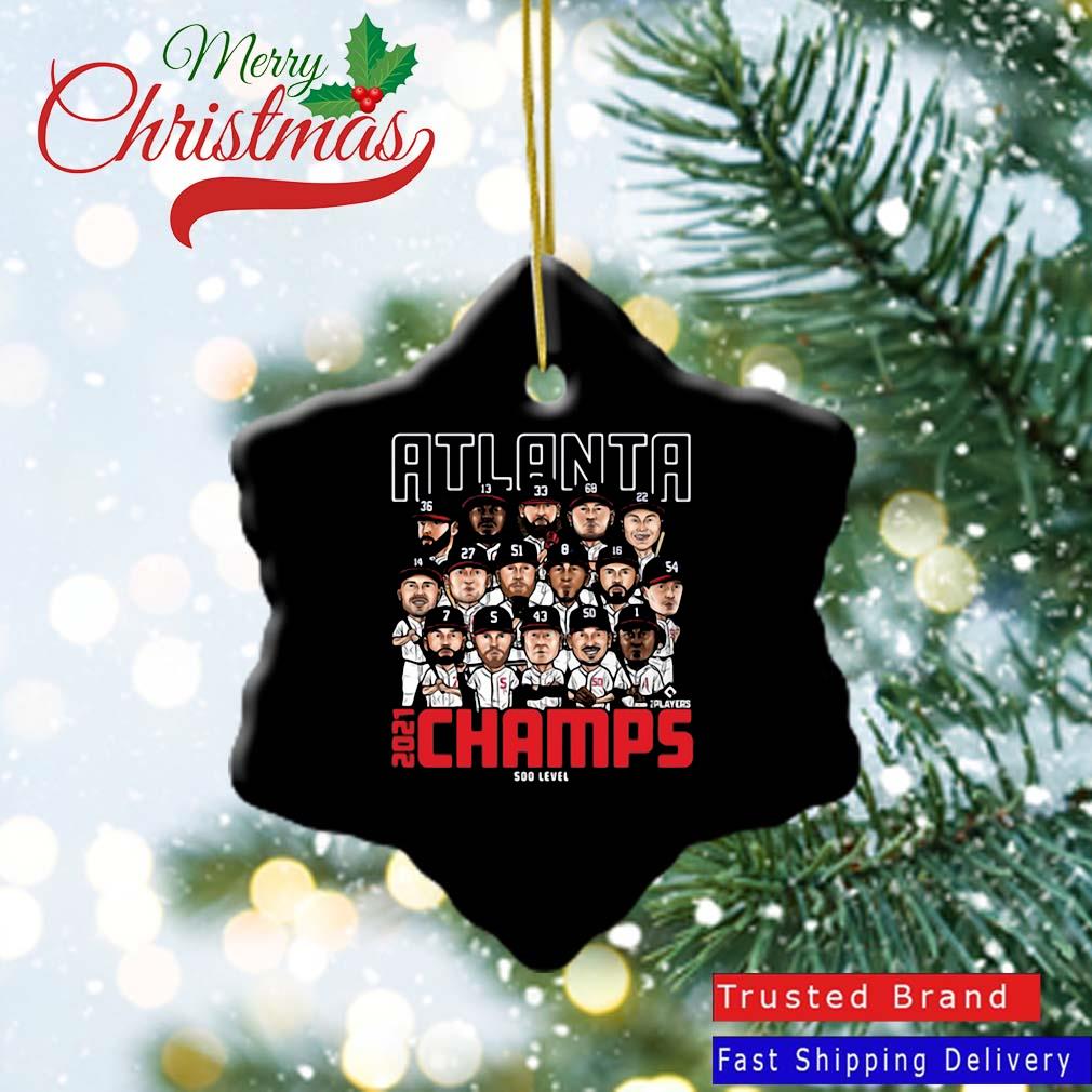 Atlanta Braves Christmas Ornament