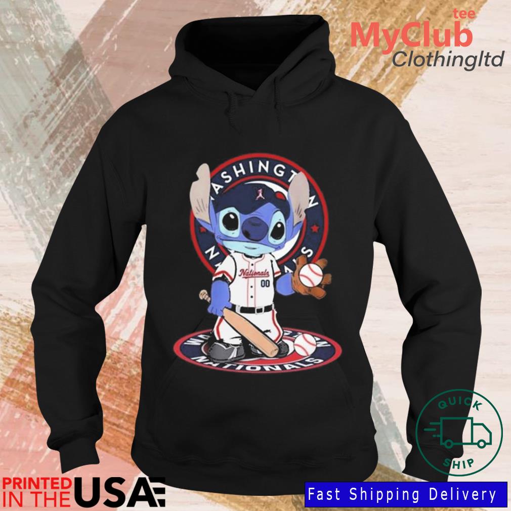 Baby Stitch Washington Nationals Baseball Logo 2023 Shirt