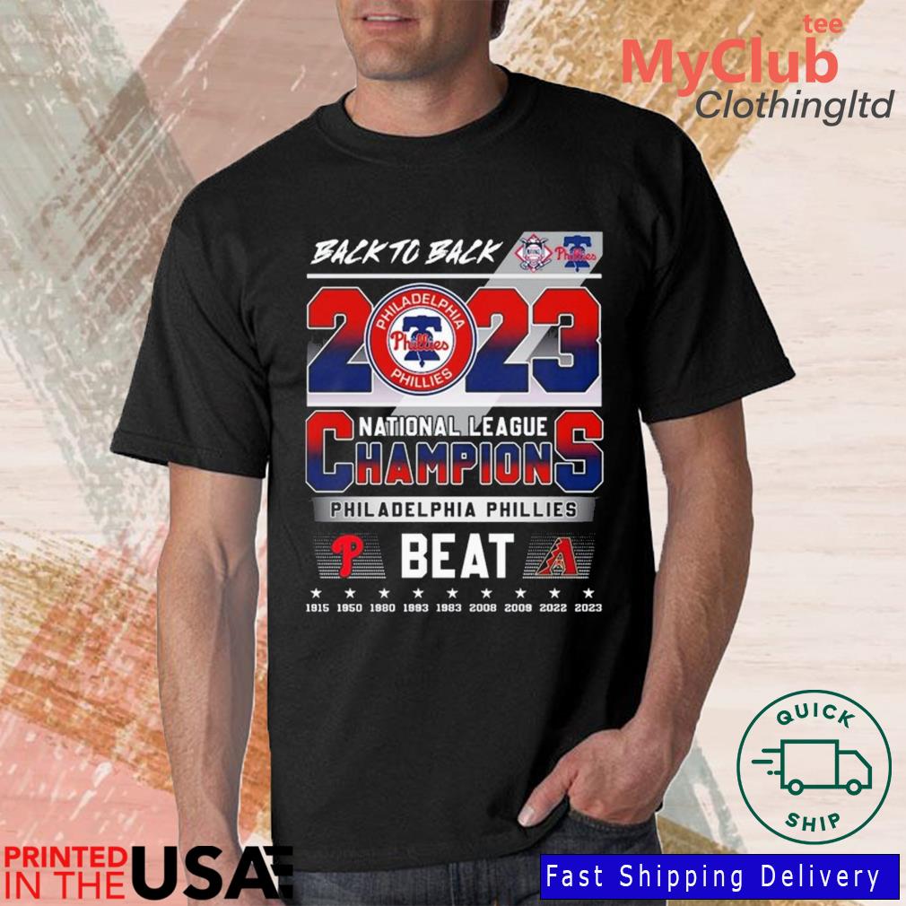 Philadelphia Phillies National League Champions T shirt, hoodie