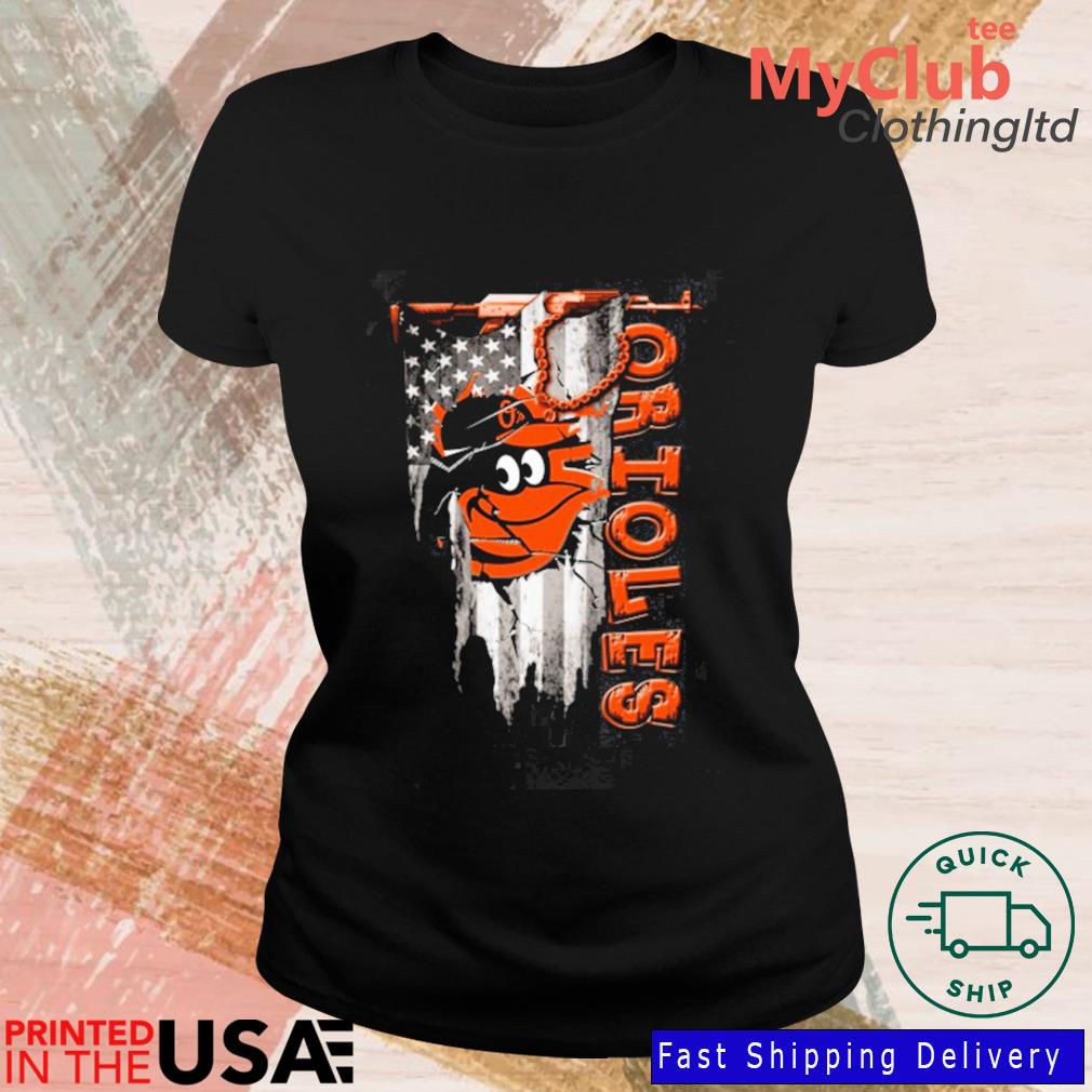 Baltimore Orioles Inside USA Flag 2023 Shirt - Teesplash Store