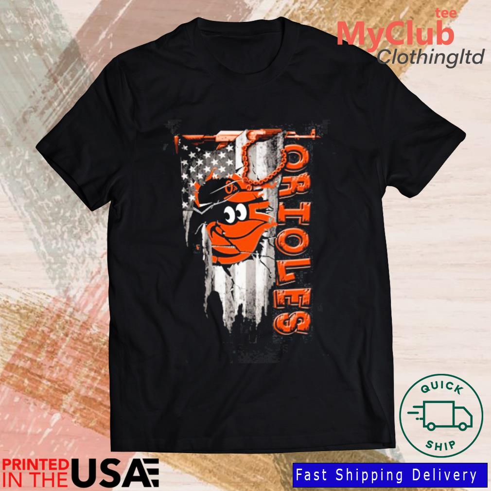 Baltimore Orioles Inside USA Flag 2023 Shirt - Teesplash Store