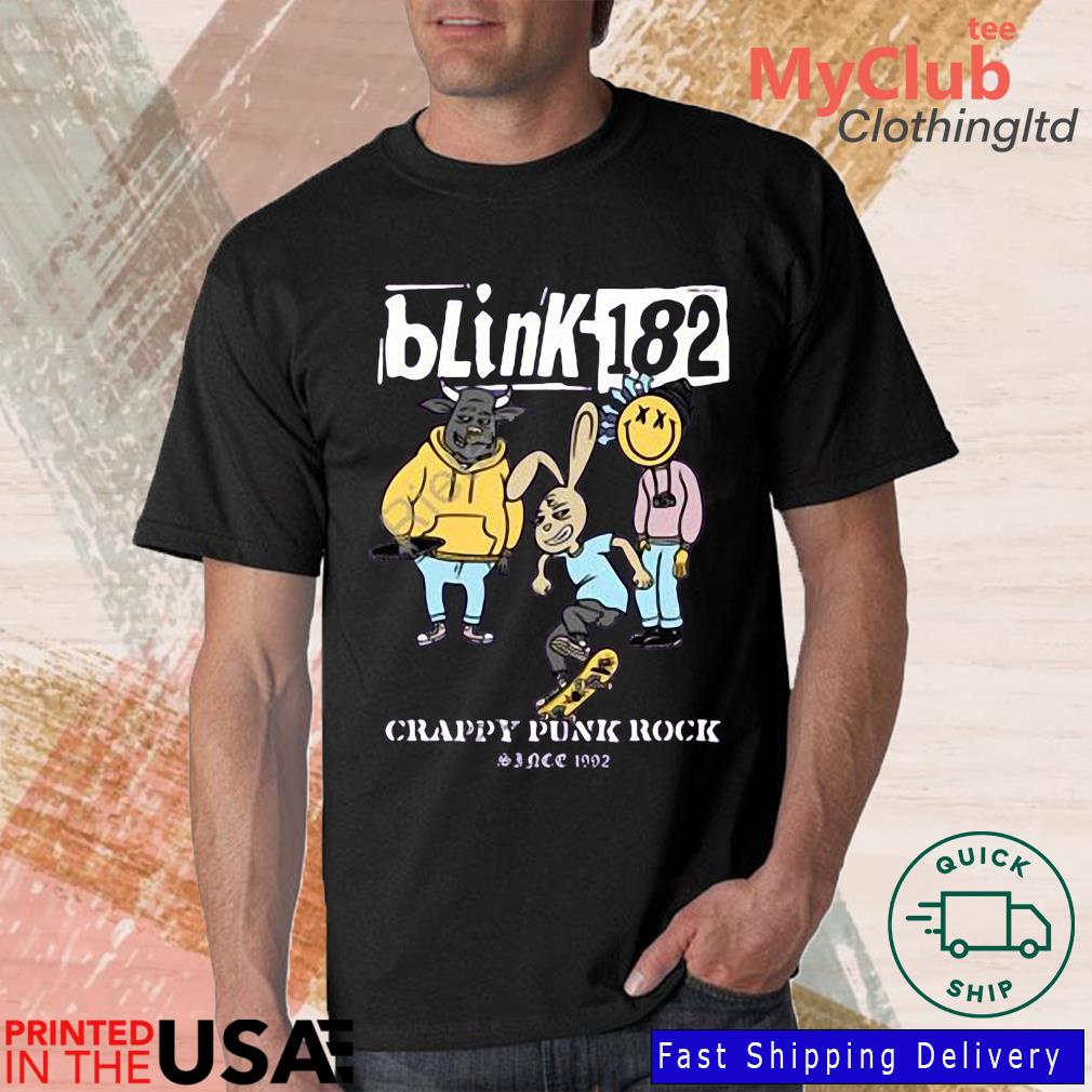 Blink 182 Crappy Punk Rock Shirt