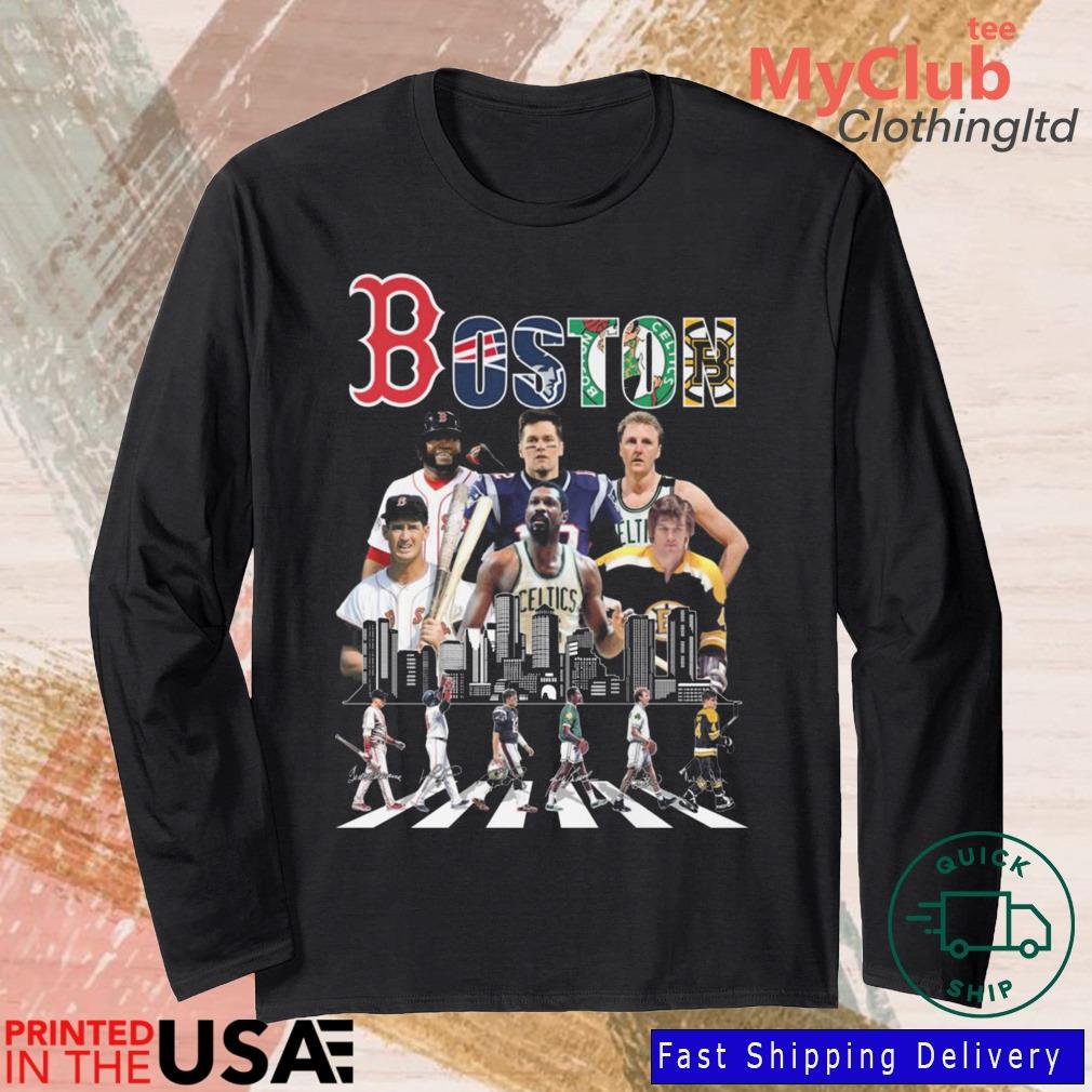 New England Patriots Abbey Road signatures shirt, hoodie, sweater, long  sleeve and tank top