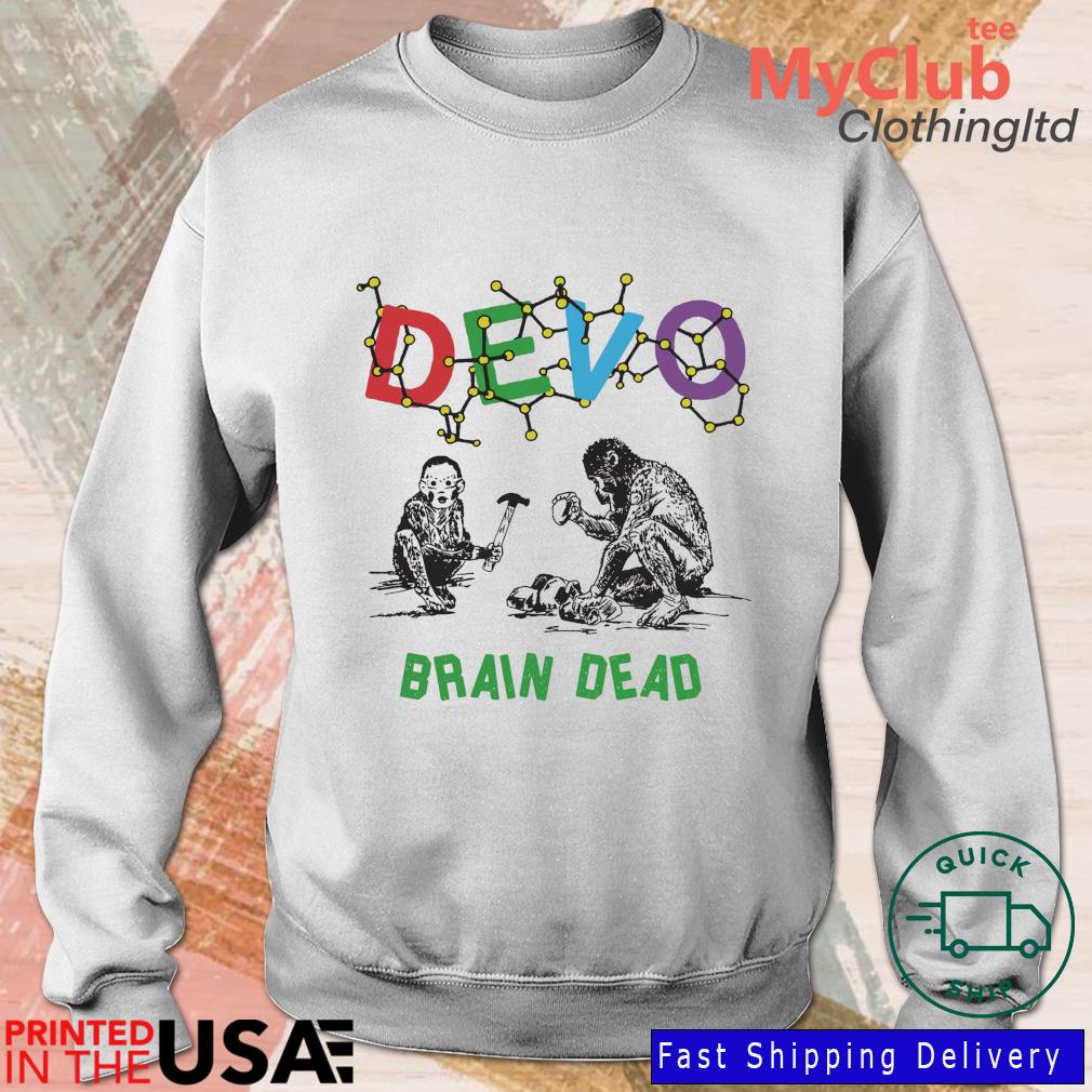 Brain Dead X Devo Booji Dna Shirt, hoodie, sweater, long sleeve