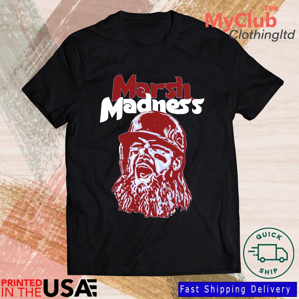 Brandon Marsh Madness Phillies Baseball 2023 Shirt - Teesplash Store