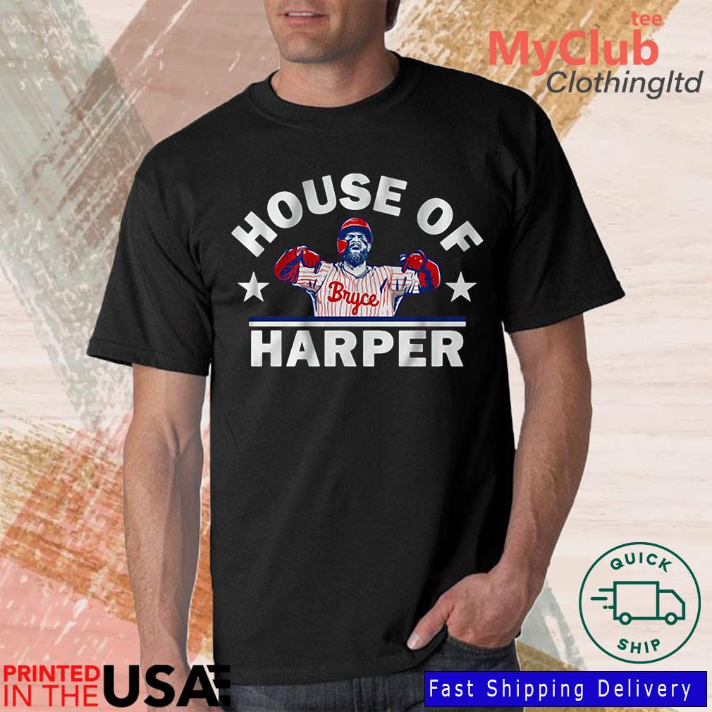 Bryce Harper House of Harper Shirt Philadelphia Phillies