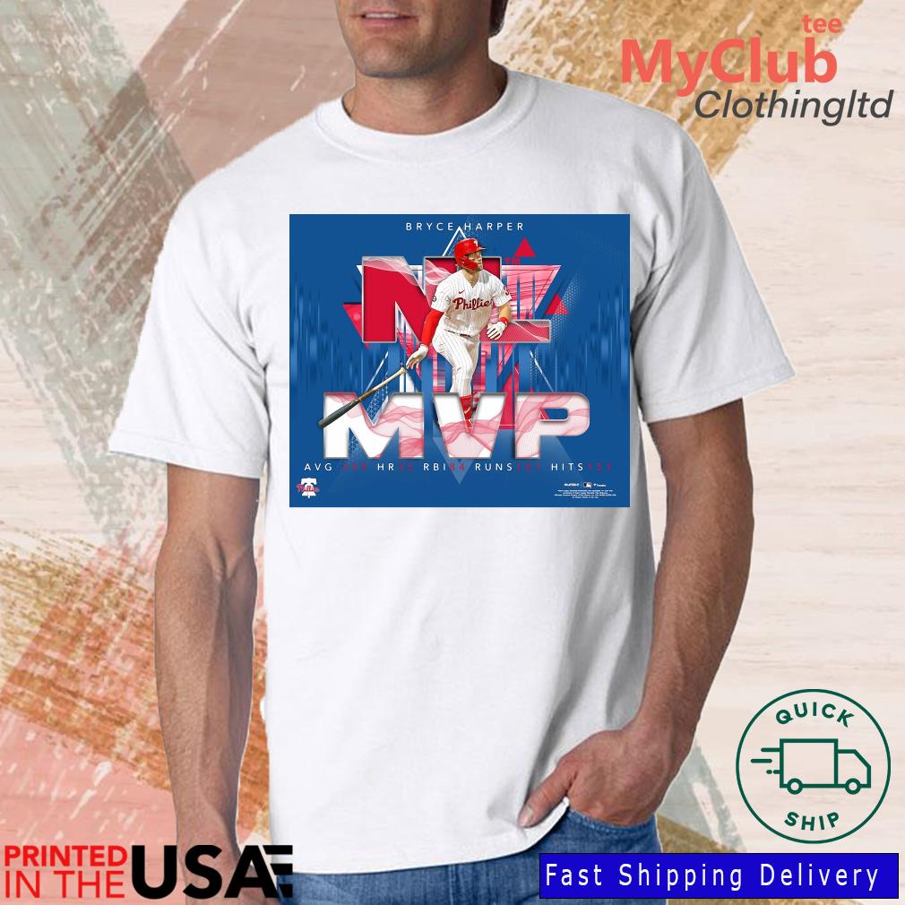 Official Bryce harper mvp T-shirt, hoodie, tank top, sweater and long  sleeve t-shirt