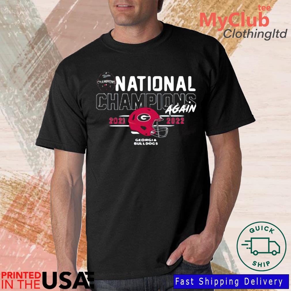 Georgia Bulldogs Back-To-Back College Football Playoff National Champions T  Shirt, hoodie, sweater and long sleeve