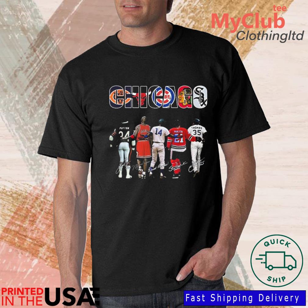 Chicago White Sox Bears Cubs Blackhawks shirt, hoodie, sweater, long sleeve  and tank top