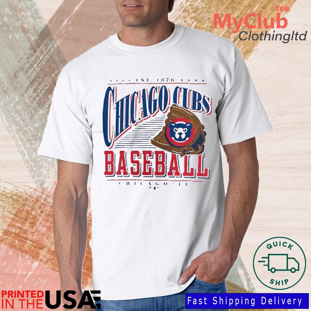 Original Chicago Cubs Baseball Cooperstown Winning Time Est 1876 T