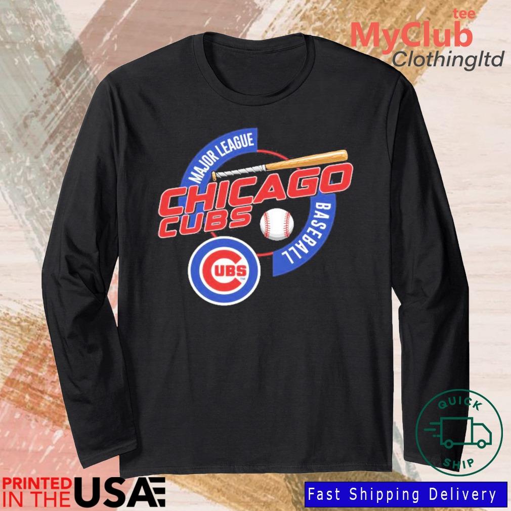 Chicago Cubs T-Shirt Logo Grey