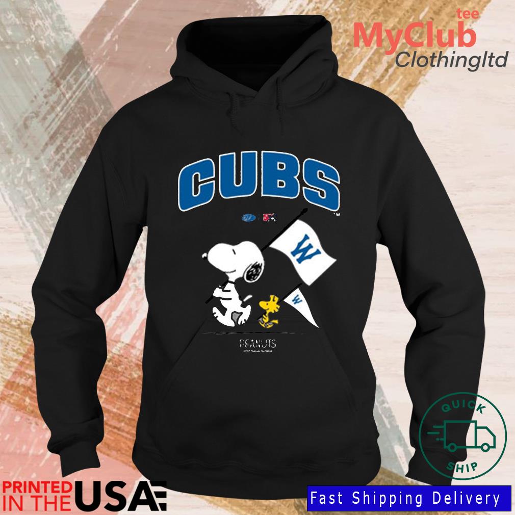 Chicago Cubs Snoopy and Woodstock W Flag shirt, hoodie, sweatshirt