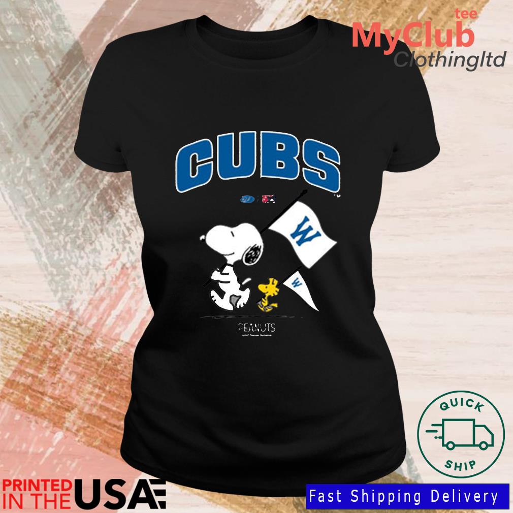 Chicago Cubs Peanuts W Flag T-shirt,Sweater, Hoodie, And Long