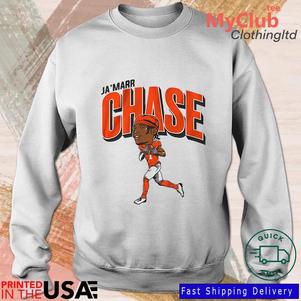 Cincinnati Bengals Ja'Marr Chase Caricature Shirt, hoodie, sweater, long  sleeve and tank top