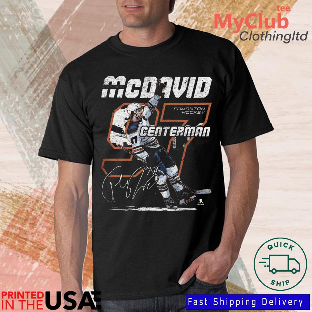 Connor McDavid Men's Long Sleeve T-Shirt, Edmonton Hockey Men's Long  Sleeve T-Shirt