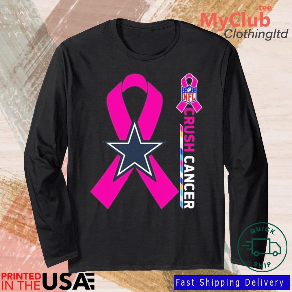 Dallas Cowboys NFL Crush Cancer shirt, hoodie, sweater, long sleeve and  tank top