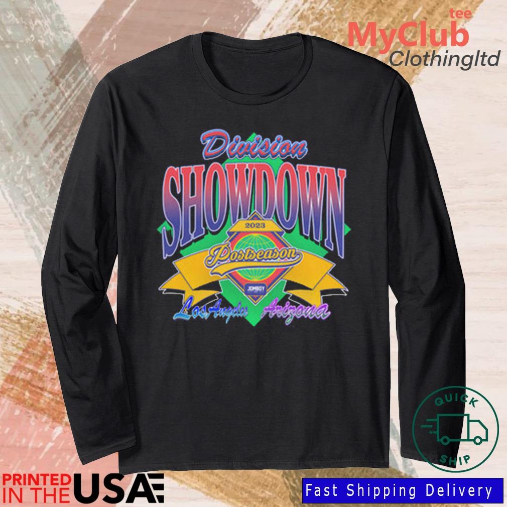 Division Showdown 2023 Postseason Los Angeles Dodgers Vs Arizona  Diamondbacks Vintage Shirt, hoodie, sweater, long sleeve and tank top