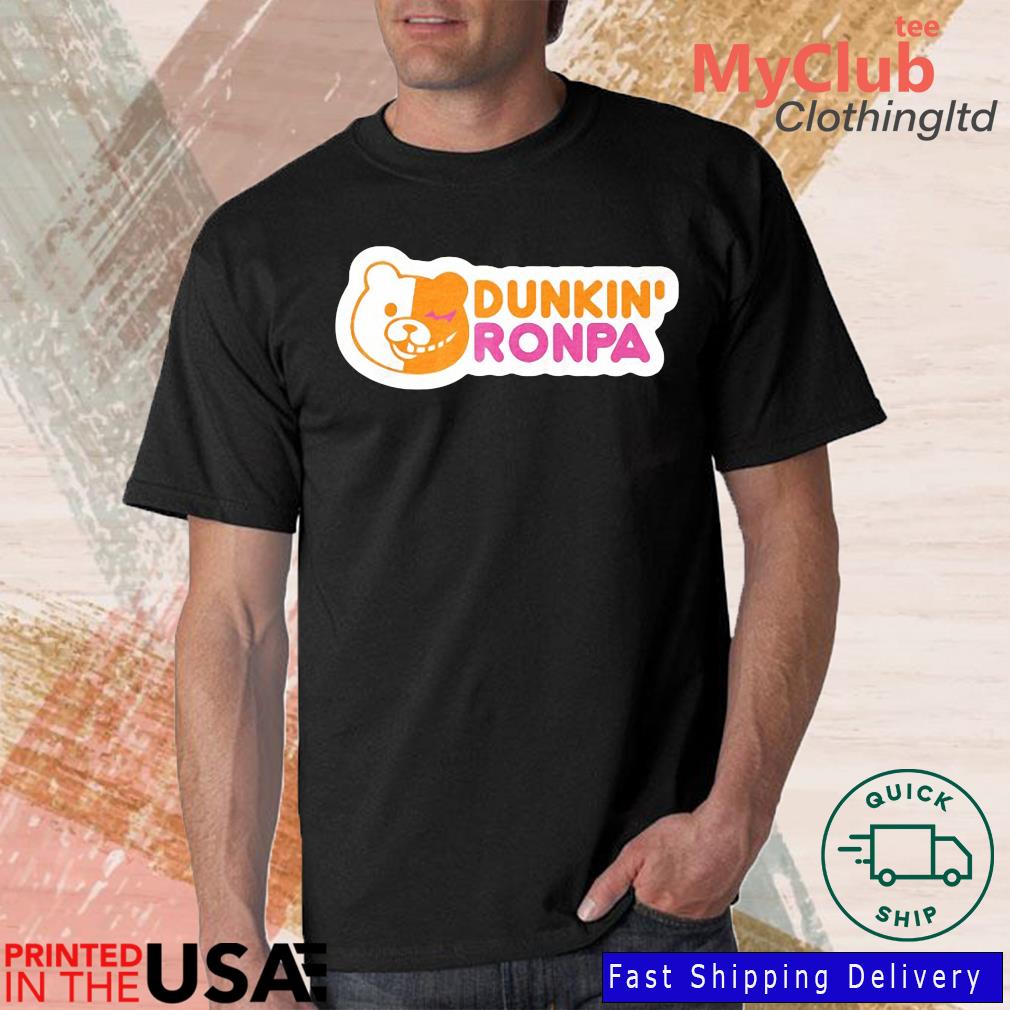 Dunkin' Ropa Anime Coffee Doughnuts Parody Quality Shirt
