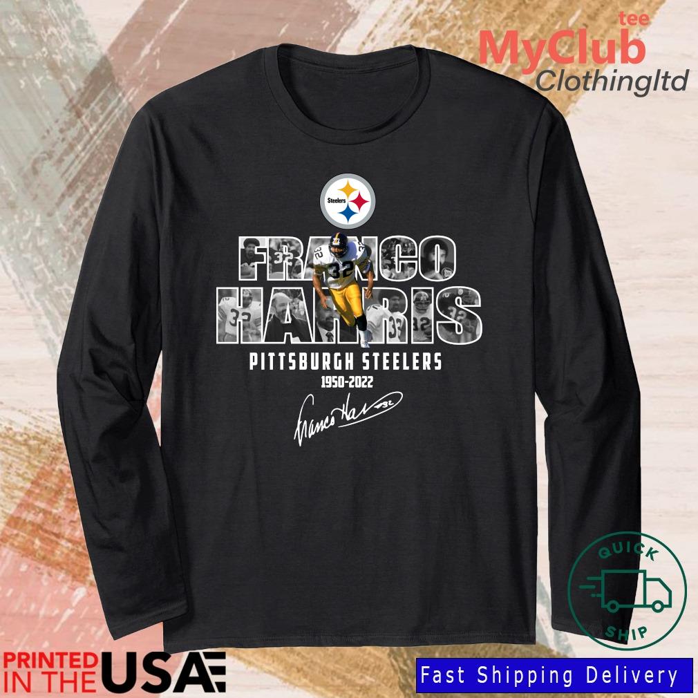 Pittsburgh Steelers Franco Harris running back signature shirt, hoodie,  sweatshirt and tank top