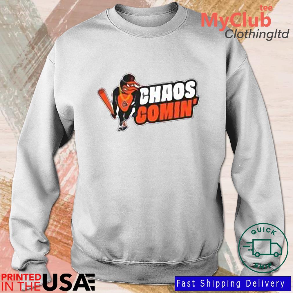 Baltimore Orioles Chaos Logo T-shirt