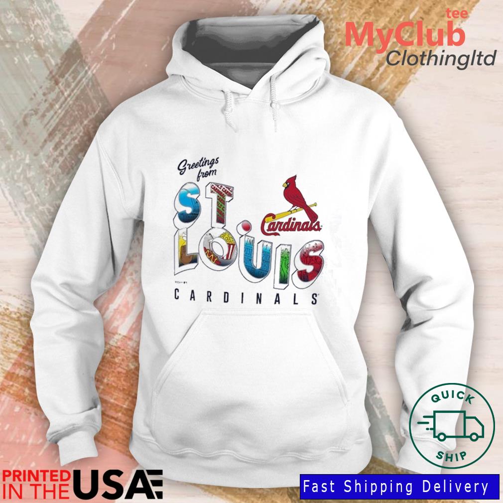 Funny st. Louis Cardinals Wear By Erin Andrews Greetings From 2022 Shirt,  hoodie, sweater, long sleeve and tank top