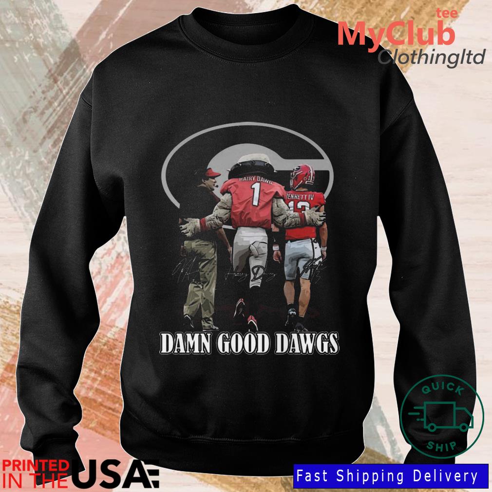 Hairy Dawg and Blooper Georgia Bulldogs and Atlanta Braves mascot shirt,  hoodie, sweater, long sleeve and tank top