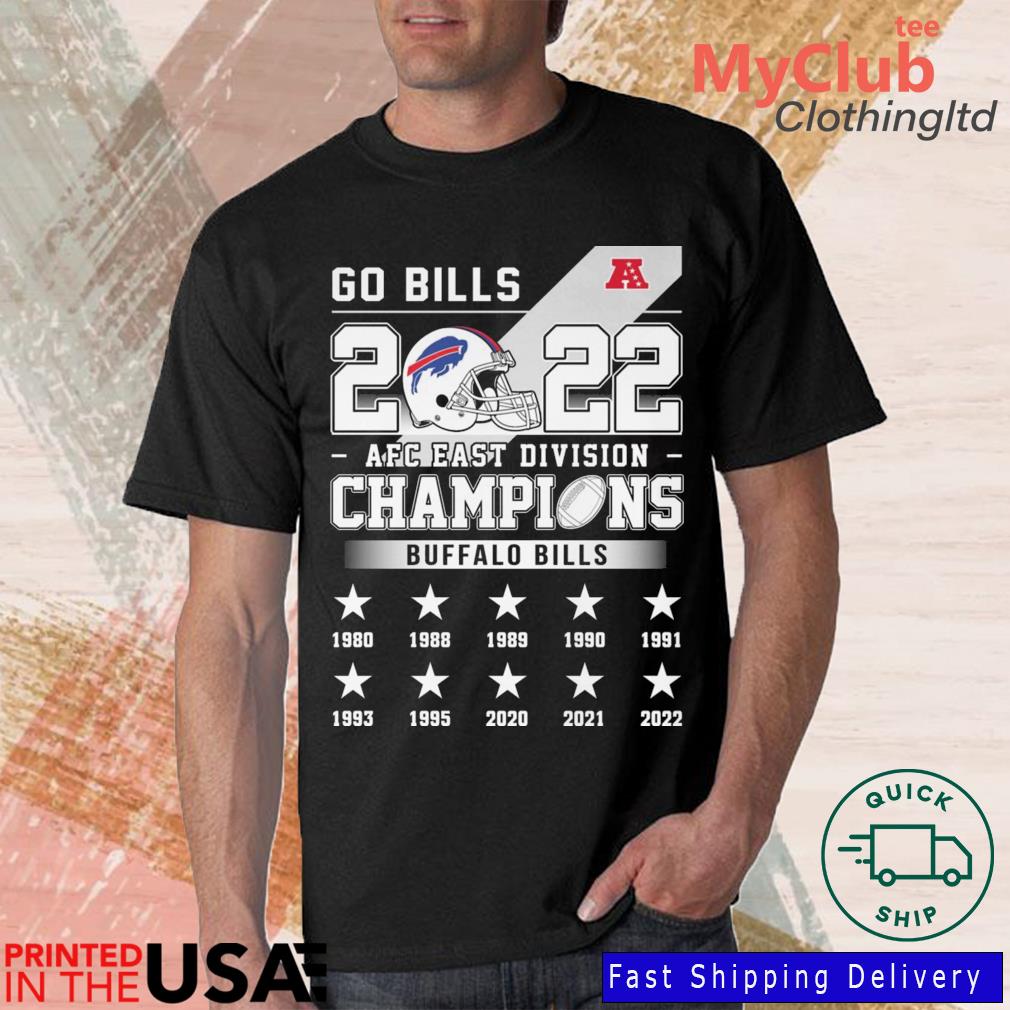 2022 Afc East Division Champions Buffalo Bills 1980 2022 Shirt