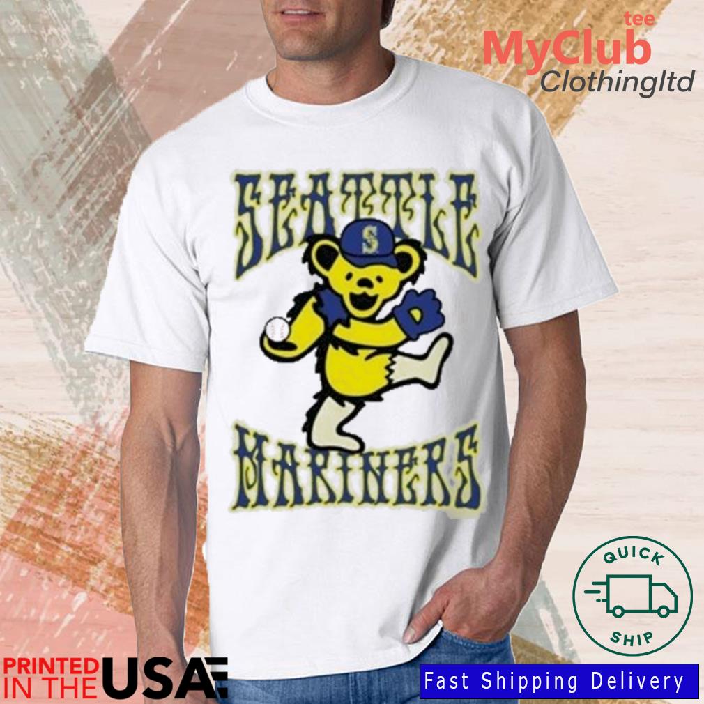 Grateful Dead Bear Seattle Mariners 2022 Postseason shirt