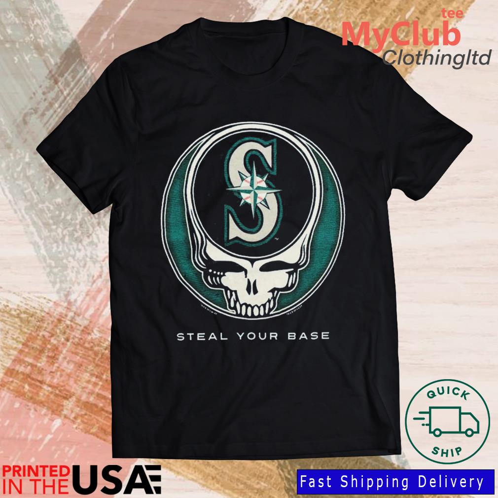 Grateful Dead Seattle Mariners Steal Your Base Logo Shirt, hoodie, sweater,  long sleeve and tank top