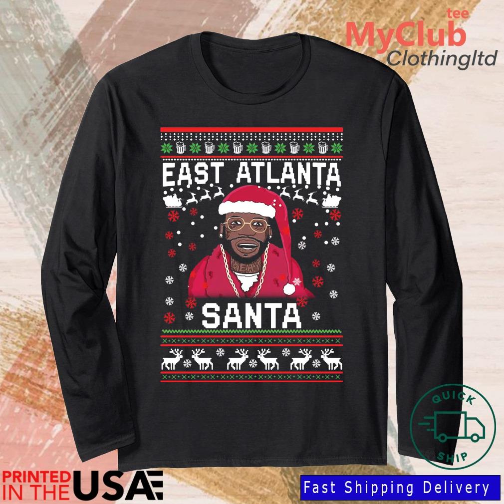 Gucci Mane East Atlanta Santa Ugly Christmas Sweater, hoodie, sweater, long  sleeve and tank top