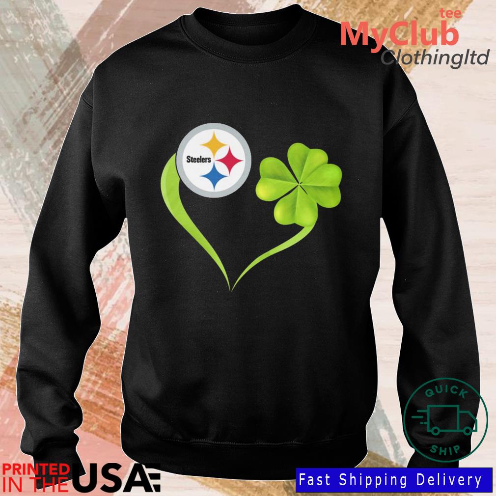 Original st Patrick Day Pittsburgh Steelers heart 2023 shirt