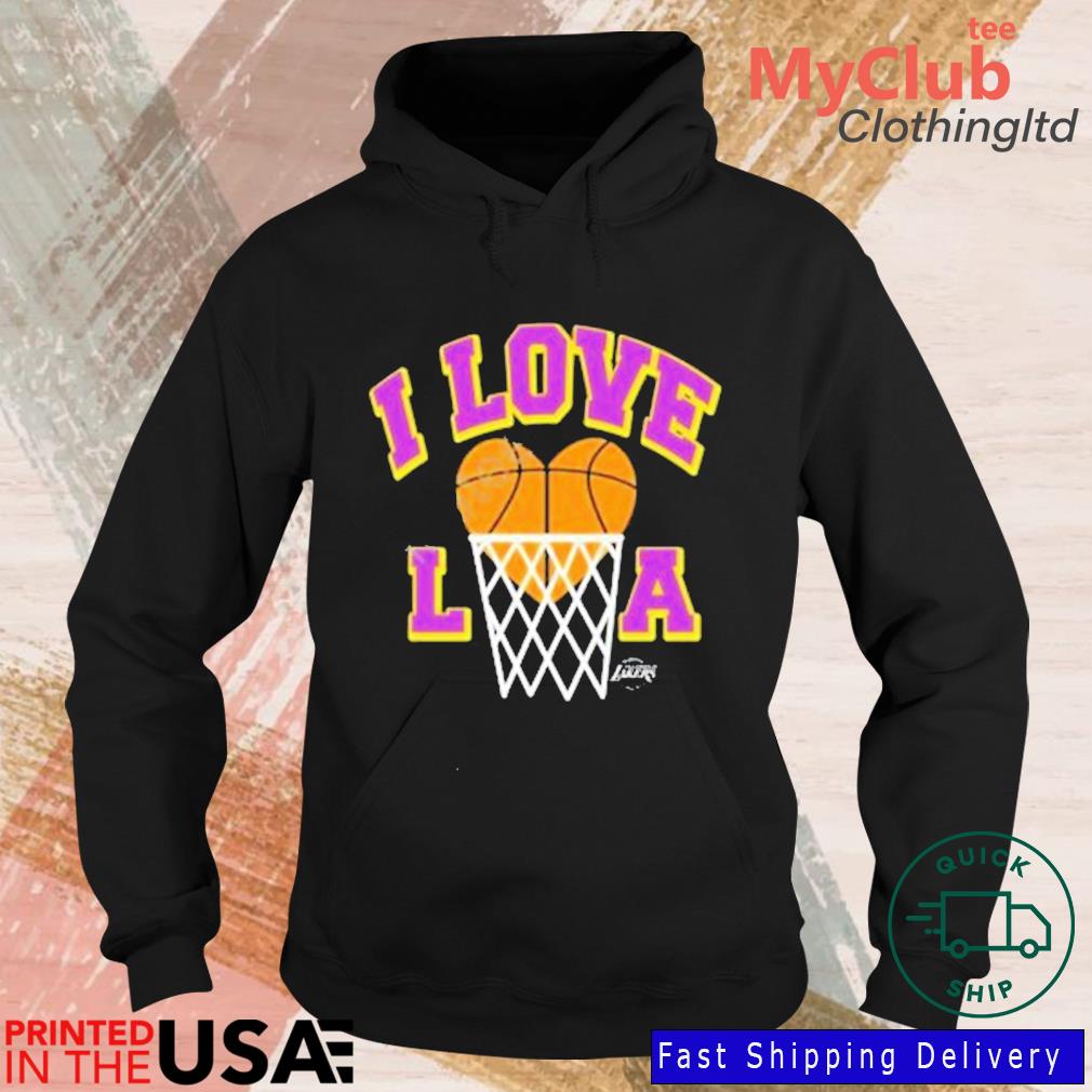 Homage Los Angeles Lakers Hometown I Love La Shirt