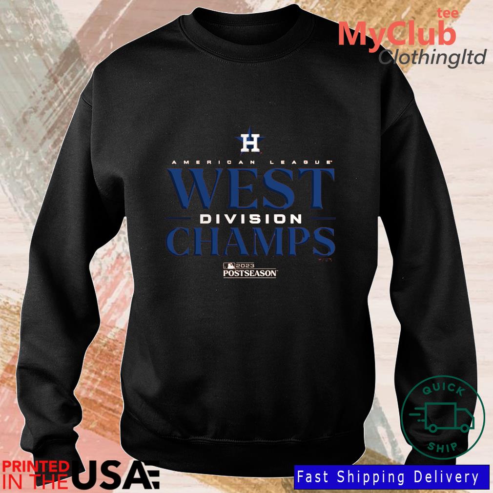 Official Houston Astros 2023 AL West Division Champions Locker Room T-Shirt,  hoodie, sweater, long sleeve and tank top