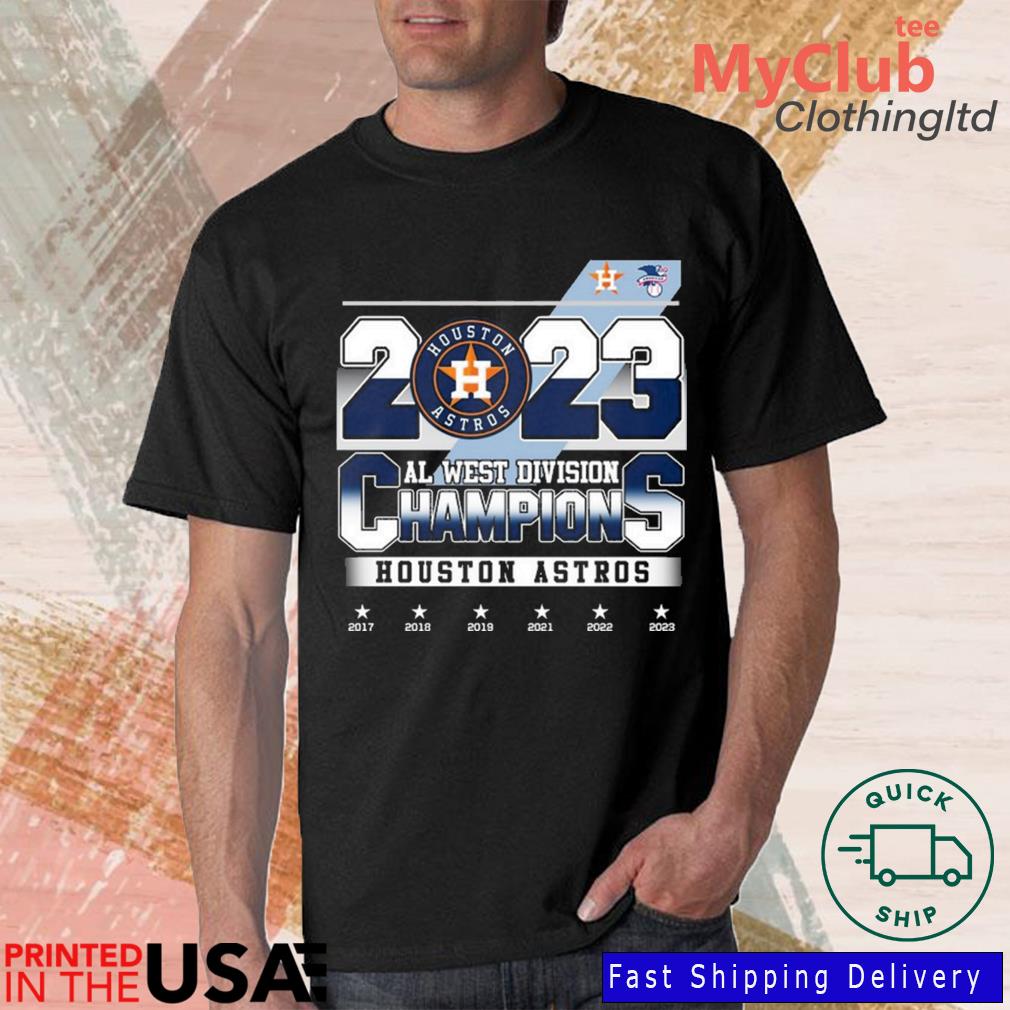 MLB Houston Astros Tee T-Shirt 2019 American League Champions